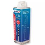 Burghie  pentru metal 10buc, HSS, DIN338, 4,0x75mm - imagine 2