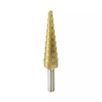 Burghiu treptat 4-12mm, HSS, TiN