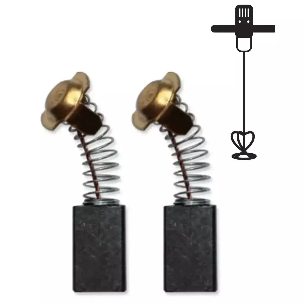 5902628950833 Perie electrografit pentru DED7928, DED7929 - imagine 1
