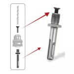 Adaptor SDS plus 1/2" 20UNF