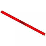 Creion dulgher  HB 24,5cm rosu