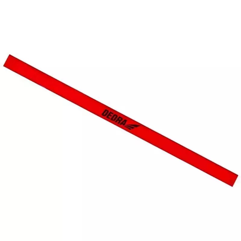 5902628990518 Creion dulgher HB 24,5cm rosu - imagine 1