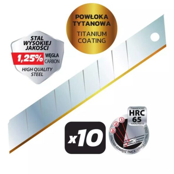 Lame cutter de precizie cu acoperire de titan