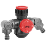 Conector unghiular dublu pentru robinet 1.2 tol-3.4 rol