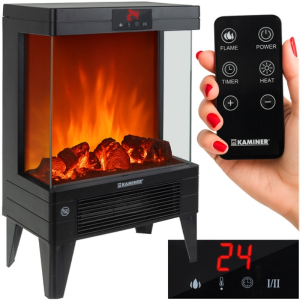 Semineu electric Kaminer Embego 2000W
