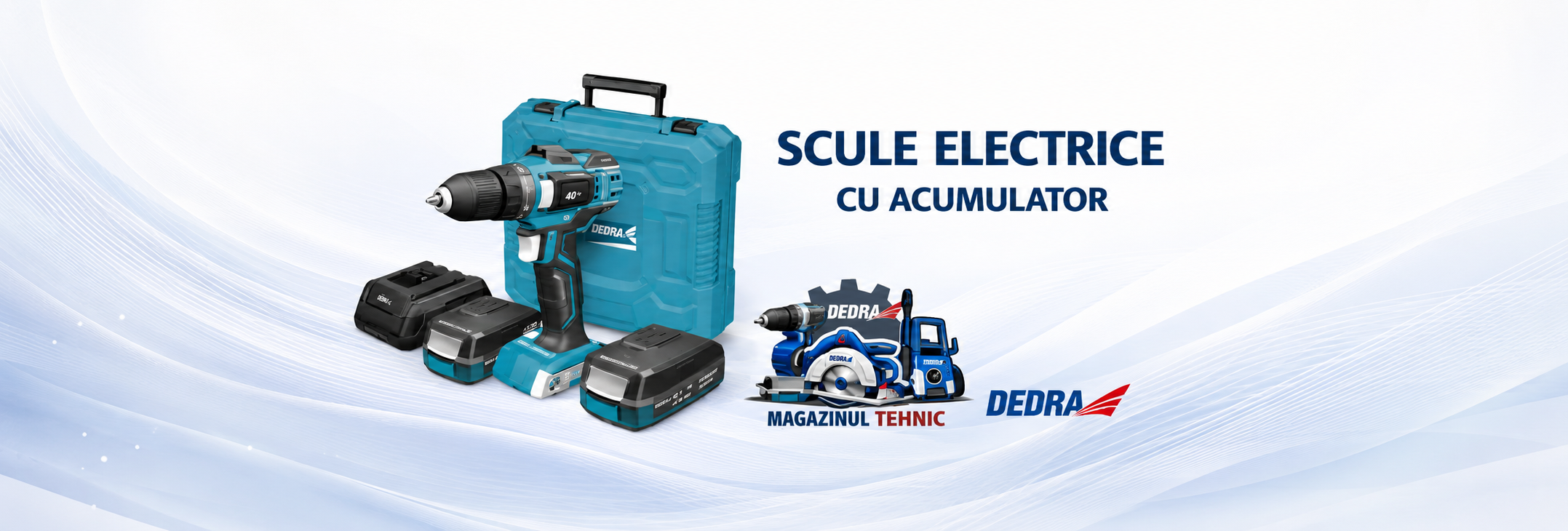 Scule electrice cu acumulator DEDRA pentru construcții și atelier